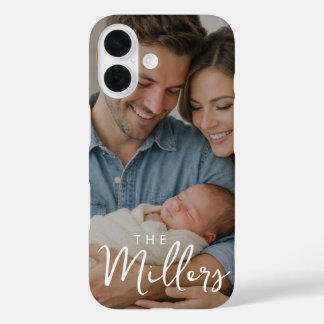 Coque Pour iPhone 16 THE MILLERS | iphone case with new born