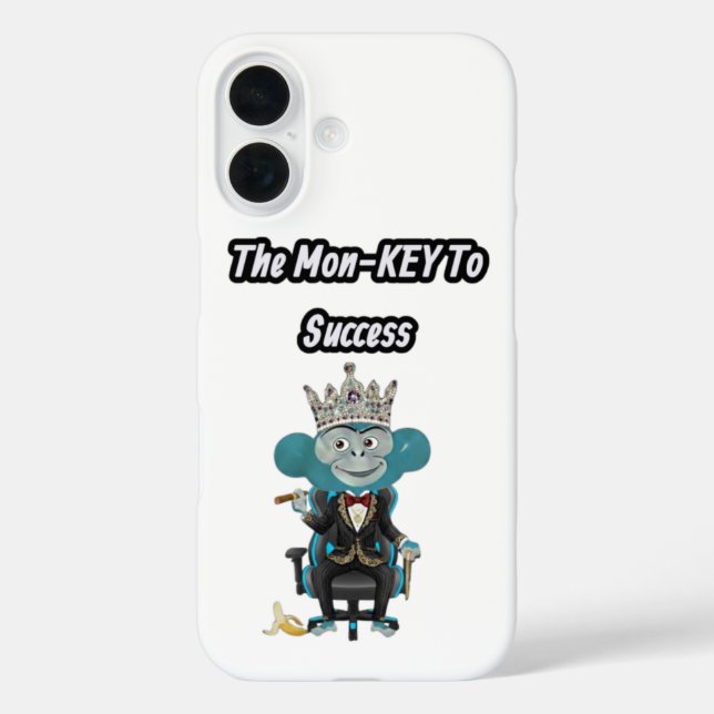 Coques Case-Mate iPhone The mon-key to success (Verso)