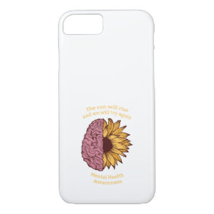 Case-Mate iPhone Case The Sun se lèvera conscience de santé mentale