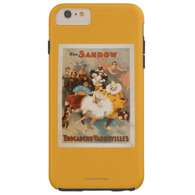 Coques Case-Mate iPhone Thème de carnaval de vaudevilles de Sandow (Dos)