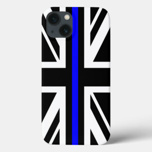 Case-Mate iPhone Case Thin Blue Line Flag united Kingdom Police Cop symb