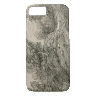 Coque Case-Mate Pour iPhone Thomas Gainsborough - Paysage en plaine boisée ave