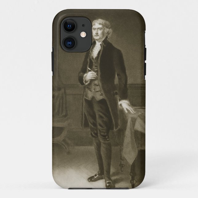 Coques Case-Mate iPhone Thomas Jefferson, 3ème président de la stat unie (Dos)