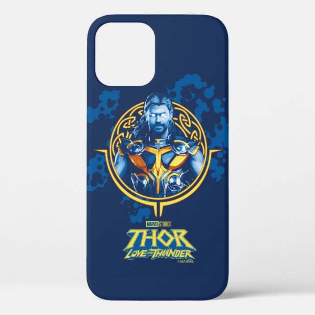 Coques Case-Mate iPhone Thor Stylisé Graphique Asgardian (Verso)