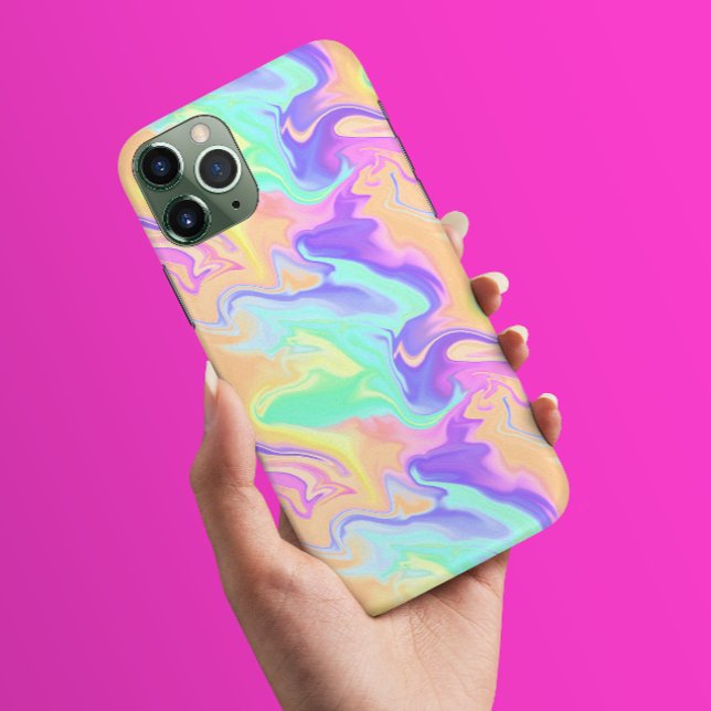 Coques Case-Mate iPhone Tie Dye Swirl Pastel Super (Créateur téléchargé)