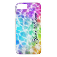 Tiedye Hippie Wavy Rainbow Effet