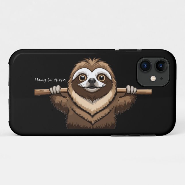 Coques Case-Mate iPhone "Tiens bon là" : Paroles encourageantes de Sloth (Dos (Horizontal))