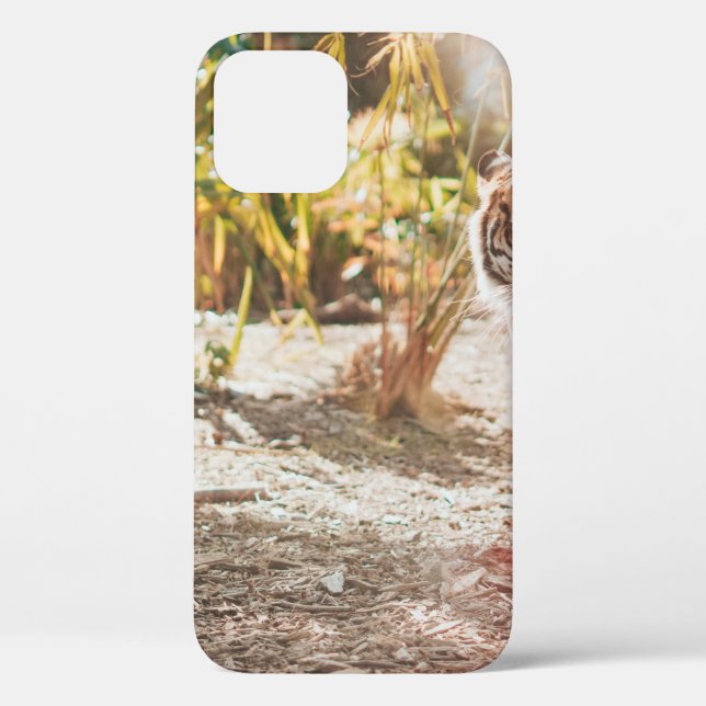COQUES Case-Mate iPhone TIGER BROWN DANS LE GESTE DE MARCHE (Verso)