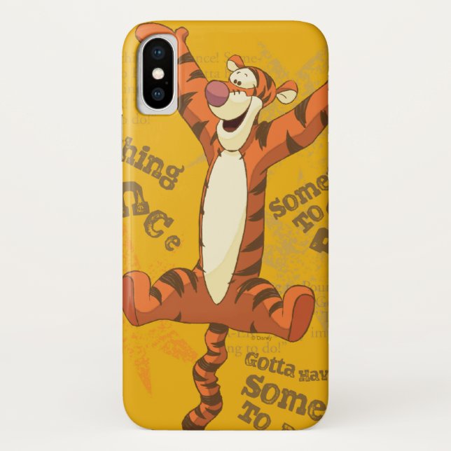 Coques Case-Mate iPhone Tigger - Quelque chose à faire sauter (Dos)