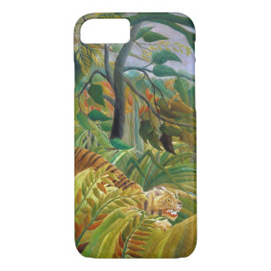 Case-Mate iPhone Case Tigre dans une tempête tropicale, Rousseau