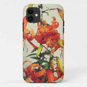 Case-Mate iPhone Case Tigre d'Aquarelle orange Lily 1