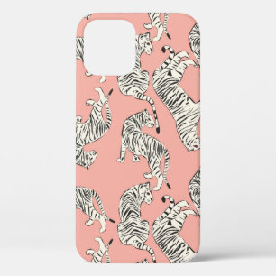 Case-Mate iPhone Case Tigre dessiné à la main sans couture motif, gros c