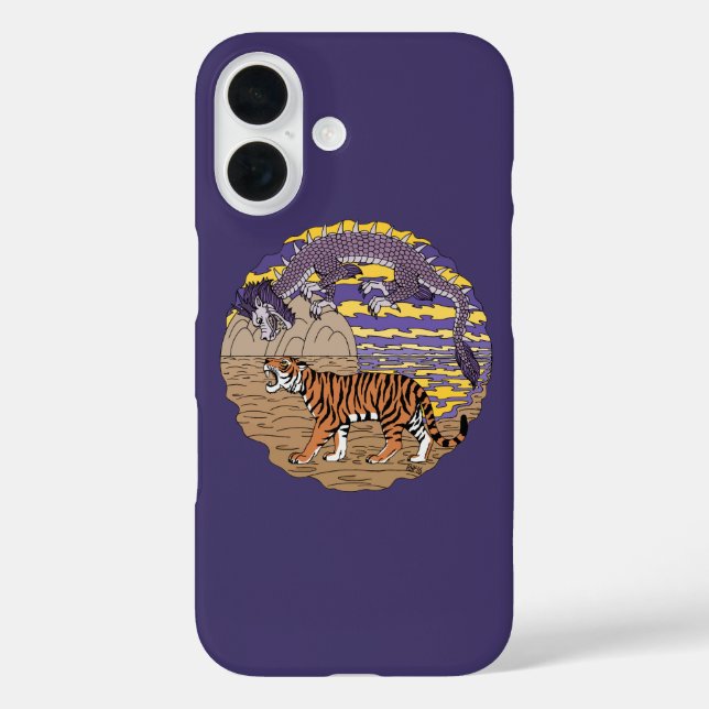 Coques Case-Mate iPhone Tigre et dragon (Verso)