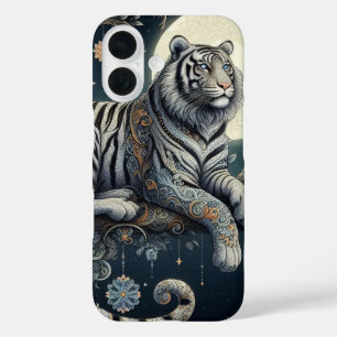 Coque Pour iPhone 16 Tigre mystique