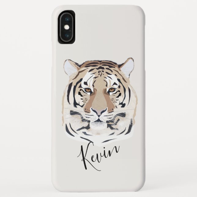 Coques Case-Mate iPhone Tigre, visage de tigre, symbole 2022 (Dos)