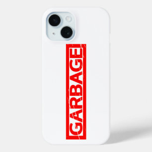 Coque Pour iPhone 15 Timbre à ordures