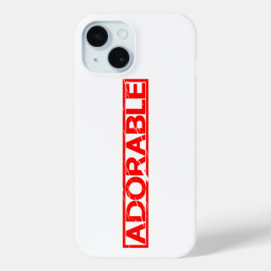 Coque Pour iPhone 15 Timbre adorable