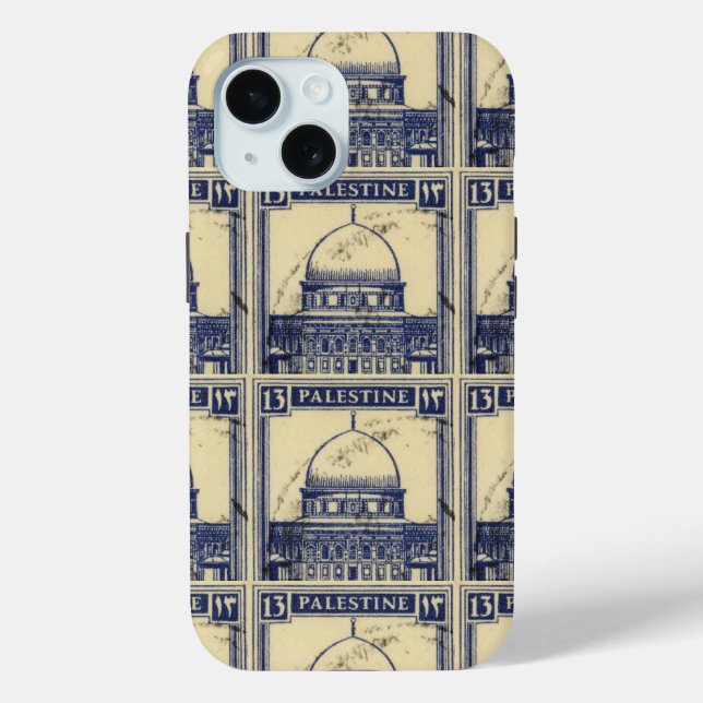 Coques Case-Mate iPhone timbre antique palestinien 1920_ folklor palestine (Verso)