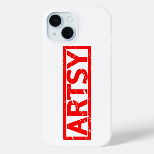 Coques Case-Mate iPhone Timbre Artsy (Verso)