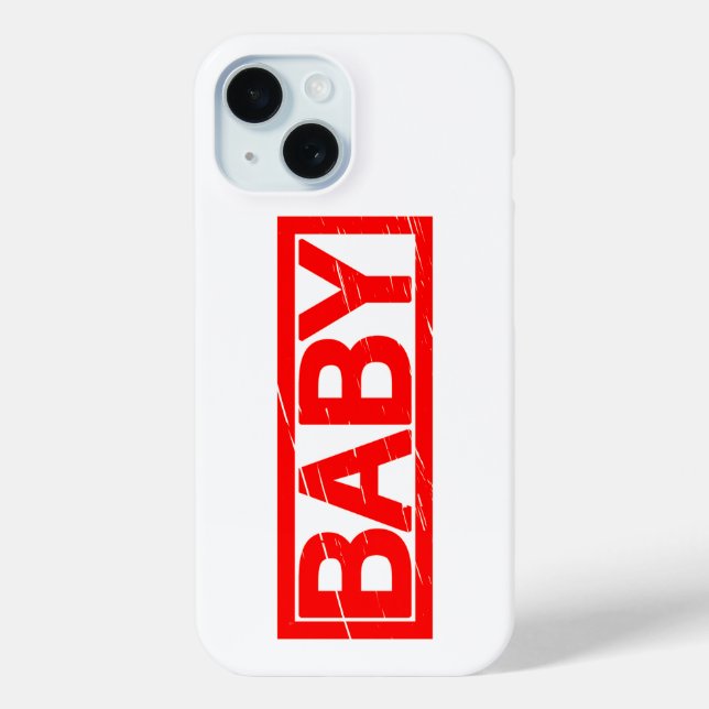 Coques Case-Mate iPhone Timbre bébé (Verso)