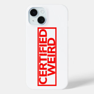 Coque Pour iPhone 15 Timbre bizarre certifié