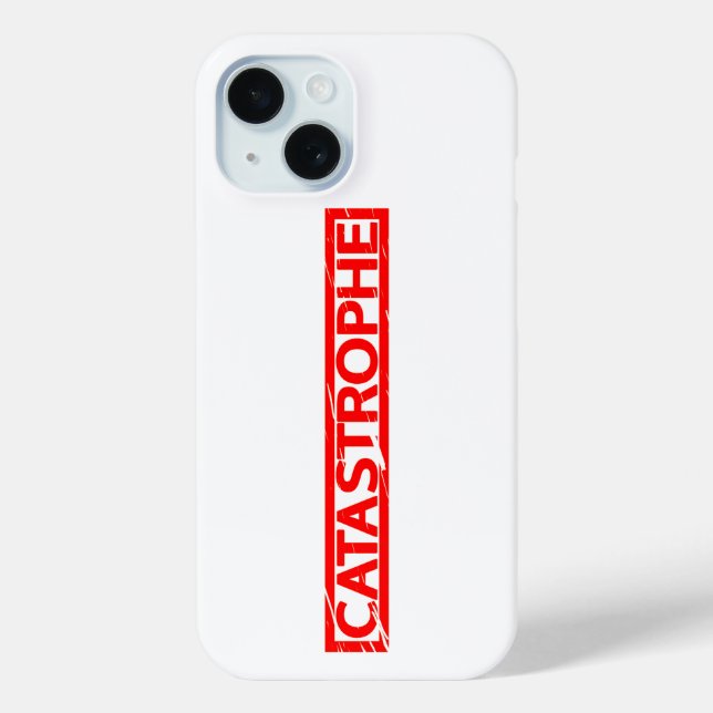 Coques Case-Mate iPhone Timbre Catastrophe (Verso)