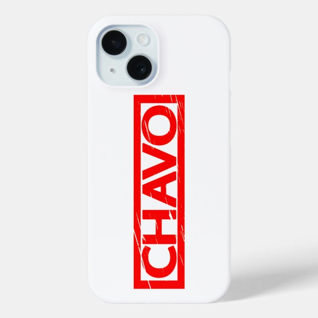 Coques Case-Mate iPhone Timbre Chavo (Verso)