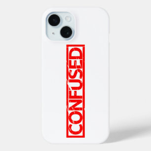 Coque Pour iPhone 15 Timbre confuse
