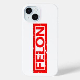 Coque Pour iPhone 15 Timbre de criminel