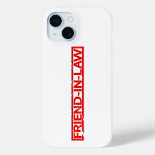 Coque Pour iPhone 15 Timbre de l'ami