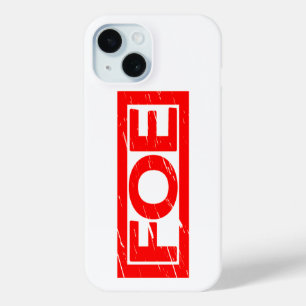 Coque Pour iPhone 15 Timbre de l'ennemi