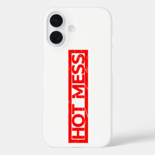 Coque Pour iPhone 16 Timbre de mess chaud