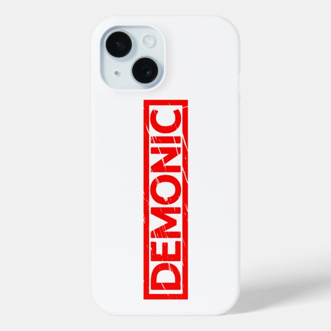 Coques Case-Mate iPhone Timbre démoniaque (Verso)