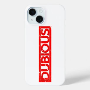 Coque Pour iPhone 15 Timbre douteux