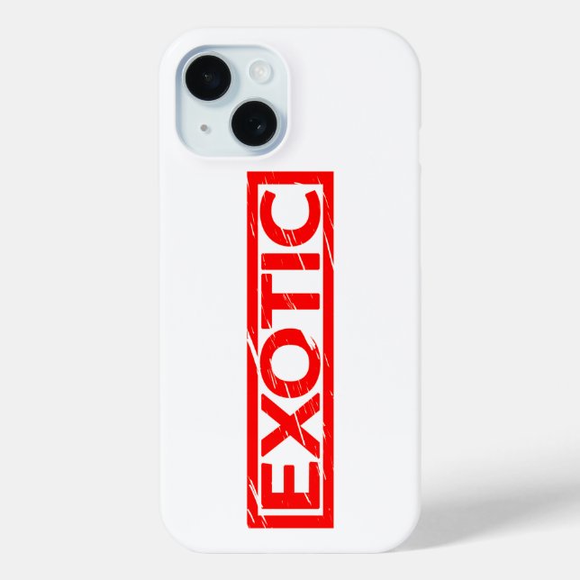 Coques Case-Mate iPhone Timbre exotique (Verso)