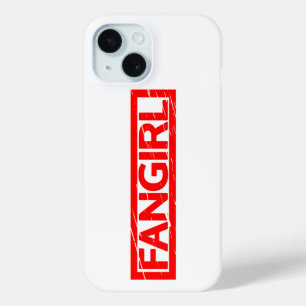 Coque Pour iPhone 15 Timbre Fangirl