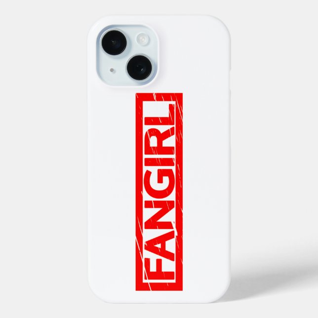 Coques Case-Mate iPhone Timbre Fangirl (Verso)