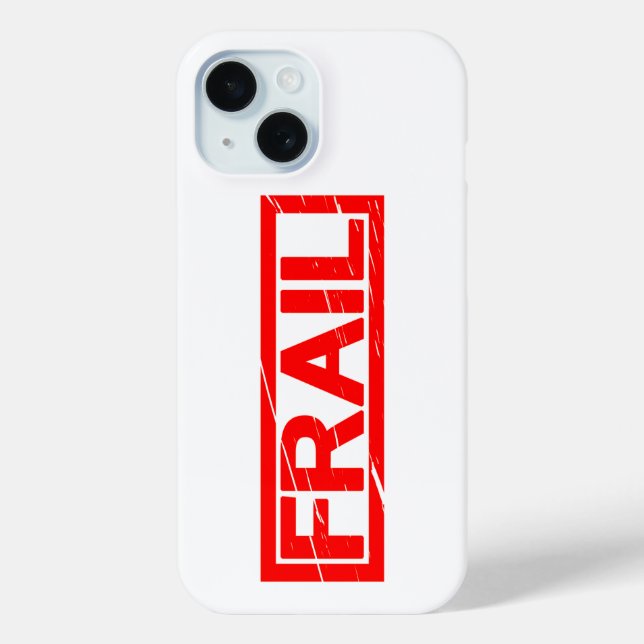 Coques Case-Mate iPhone Timbre fragile (Verso)