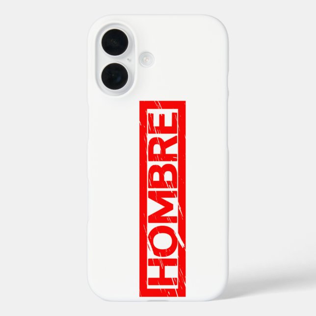 Coques Case-Mate iPhone Timbre Hombre (Verso)