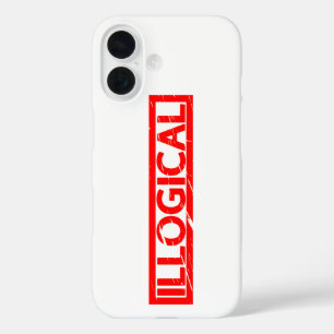 Coque Pour iPhone 16 Timbre illogique
