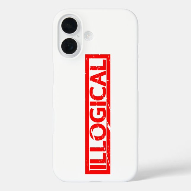 Coques Case-Mate iPhone Timbre illogique (Verso)