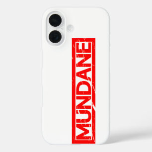 Coque Pour iPhone 16 Timbre Mundane