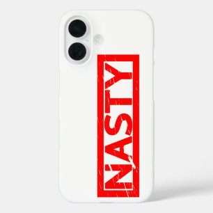 Coque Pour iPhone 16 Timbre noir