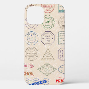 Case-Mate iPhone Case timbres-poste vintages vintages de pays