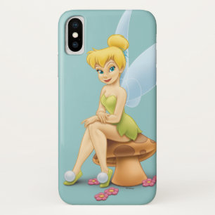 Case-Mate iPhone Case Tinker Bell assis sur le champignon