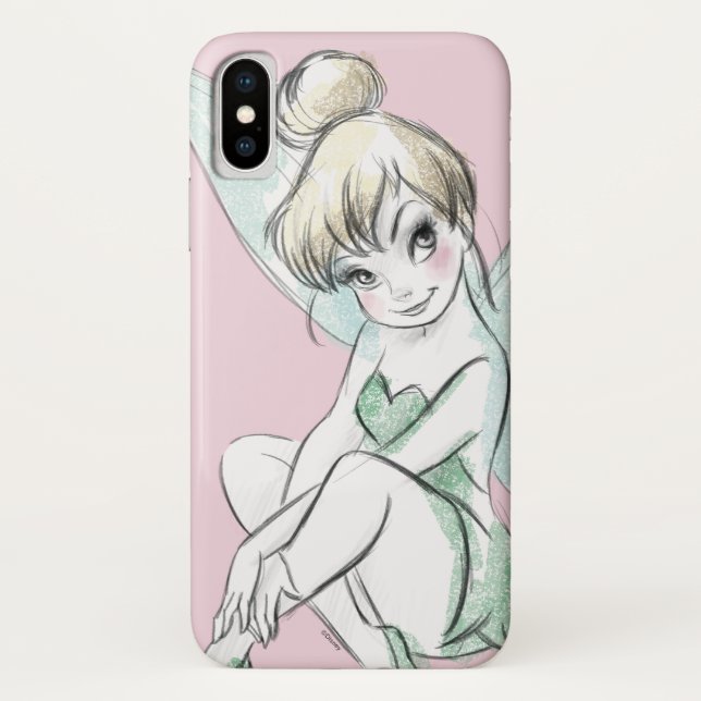 Coques Case-Mate iPhone Tinker Bell | Pastel assis (Dos)
