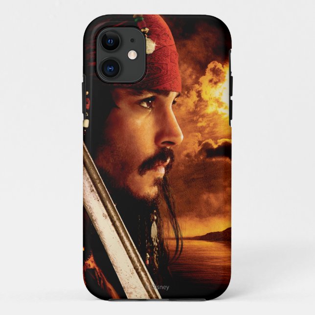 Coques Case-Mate iPhone Tir de face latéral Jack Sparrow (Dos)