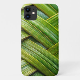 Case-Mate iPhone Case Tissage de bambou frais vert