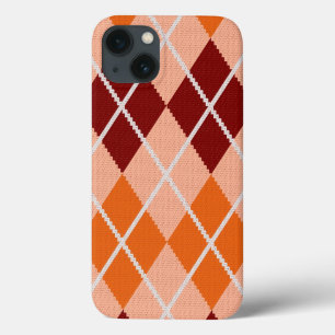 Case-Mate iPhone Case Tissu à motifs de losanges réaliste