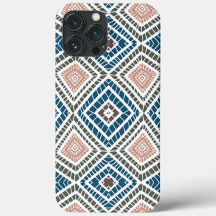 Case-Mate iPhone Case Tissu bleu bleu bleu africain Tribal Mud